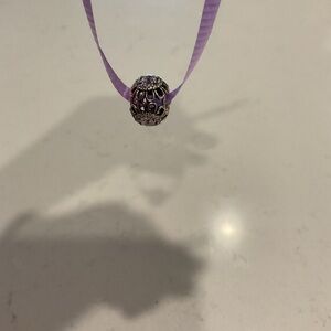 Pandora Sterling Silver Floral Brilliance charm